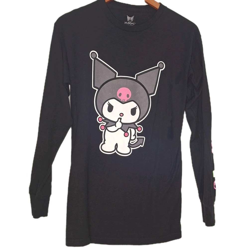 Sanrio Kuromi Long Sleeve T-Shirt size Small Tee